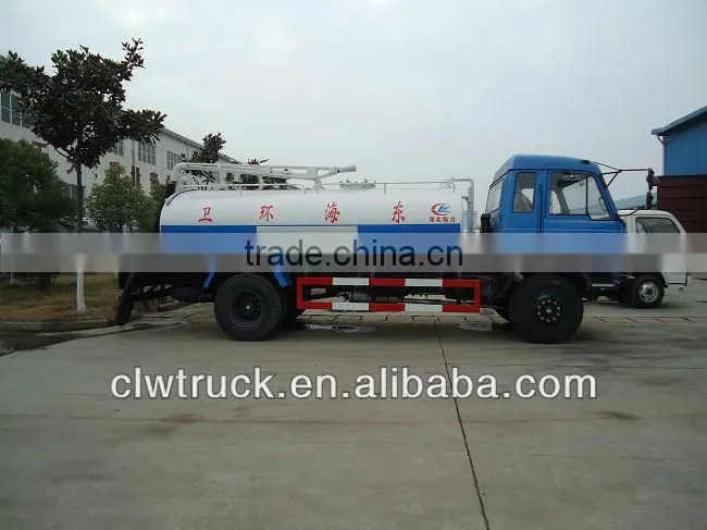DFAC 4*2 fecal suction truck,10m3 fecal truck