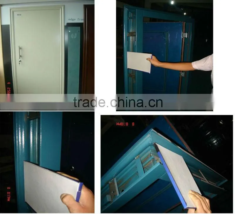 (BG-F9035) steel fire proof commercial door