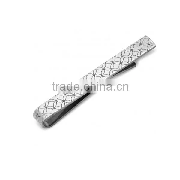 High Quality Stainless Steel Etched Chevron Tie Bar