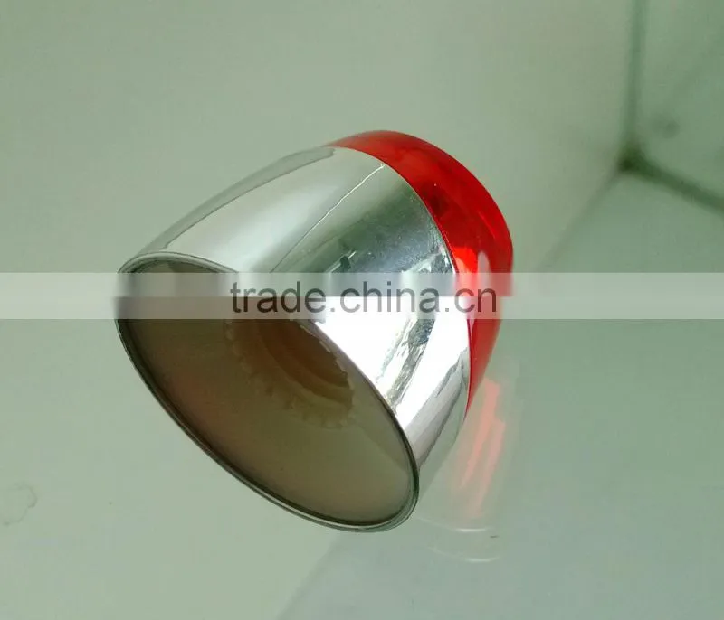 Plastic lotion tube with acrylic cap, massage tube for lotion 120ml