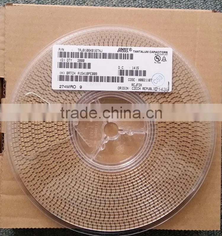 Integrated Circuit TAJB226K016RNJ Tantalum Chip Capacitor