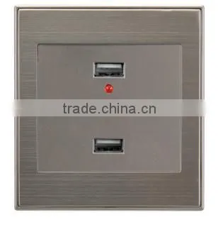 Outstanding Design Practical 250V 10A 3 USB wall mount socket outlets/3 usb outlet/Wall Socket outlet