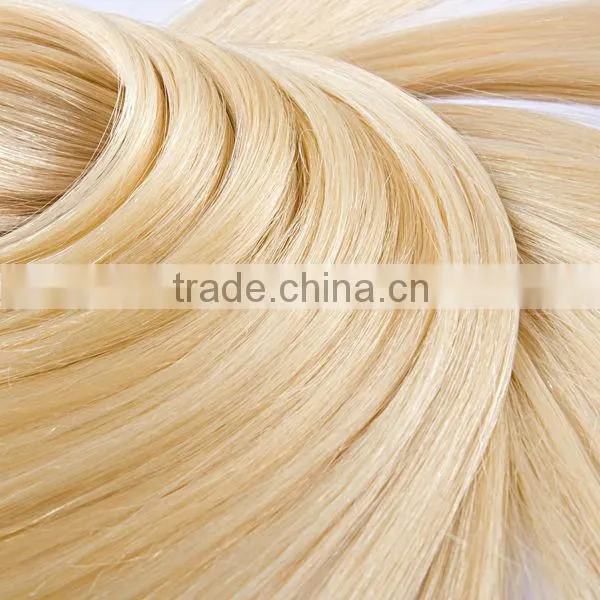 Top quality popular remy silky human hair Clip On Hair Extension