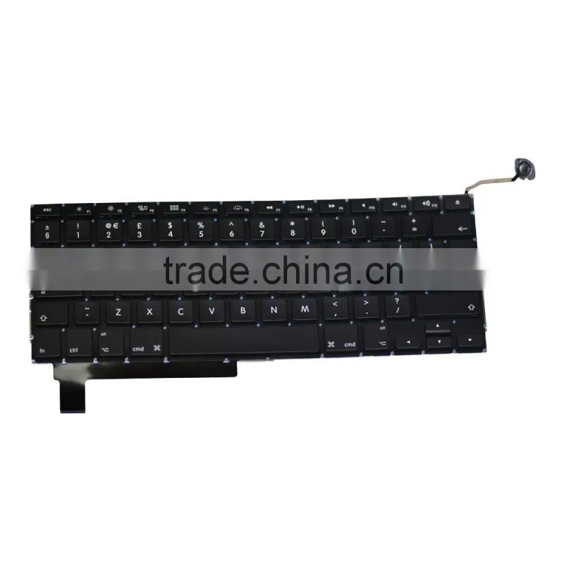 Hot Sale New UK keyboard Replacement For Laptop Macbook Pro A1286 2008-2012