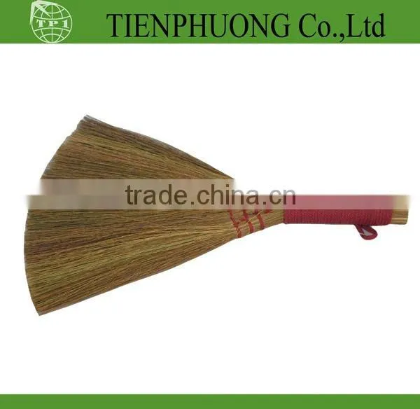 cleaning grass broom with catgut handle/indoor broom/sweeping broom