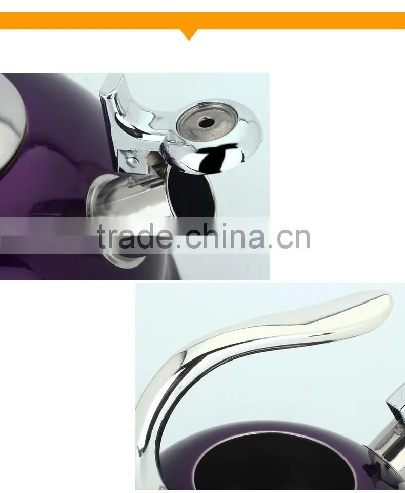 Stainless steel cookware 3/4L whiste stainless steel hot water kettle