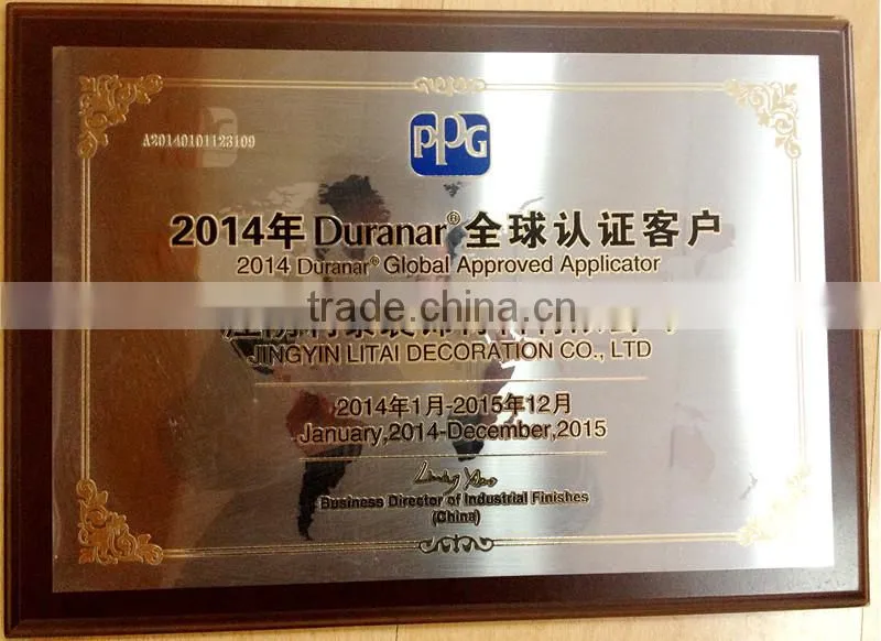 Outdoor Usage and Fireproof Function Aluminum Composite Panels for Construction