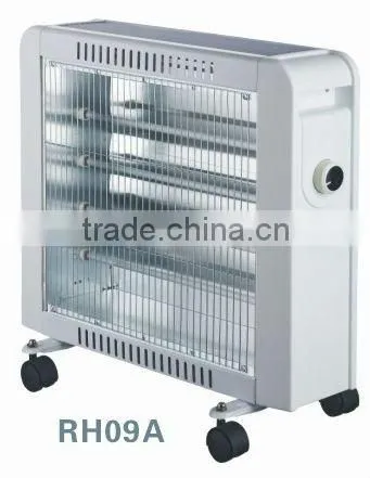 4heating1600WCE/GS/ROHS safety tip over switch/ thermal fuse/with wheel/convect function/warm fast electric heater quartz heater