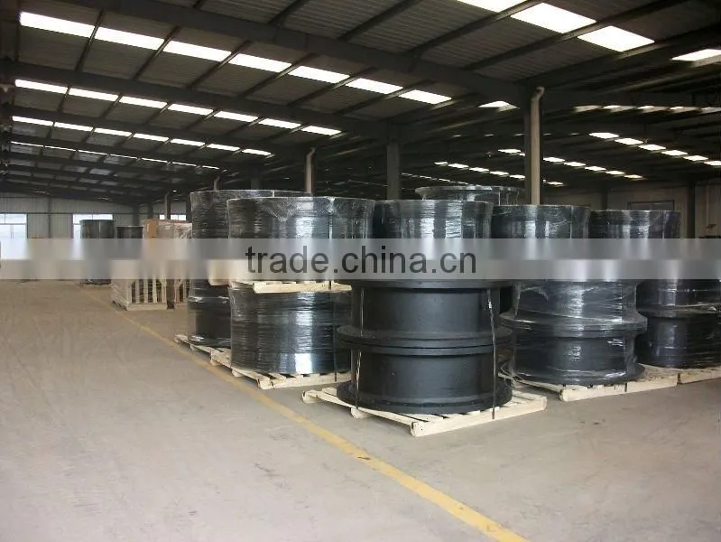 ISO2531 DI flanged tee pipe fitting with high quality
