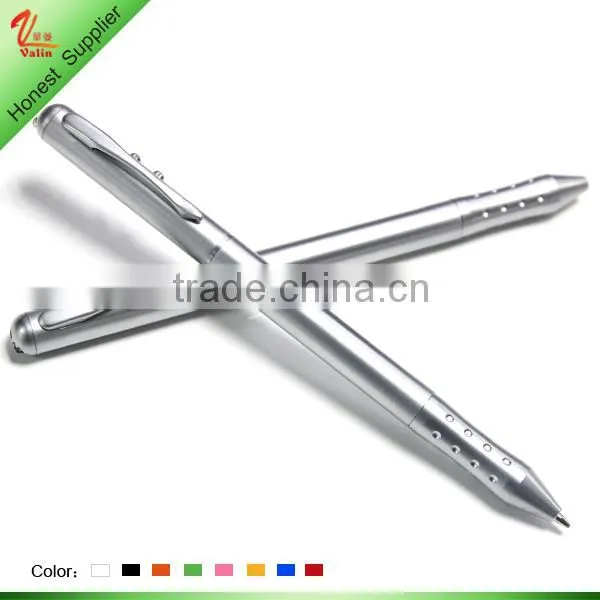Popular using fashion design metal ballpoint laser pen