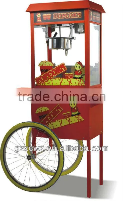 tabletop charcoal flavored popcorn making machine