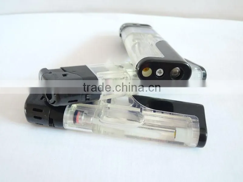 Wholesale cheap refillable torch lighter ,cigarette lighter with led