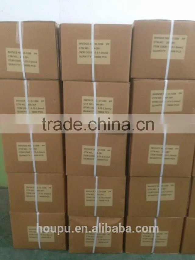 factory direct 50-70mm2 1/0AWG RNB series copper Non-Insulated wire connector