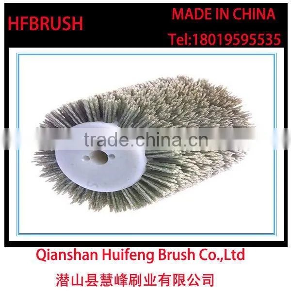 Wire abrasive brush roller