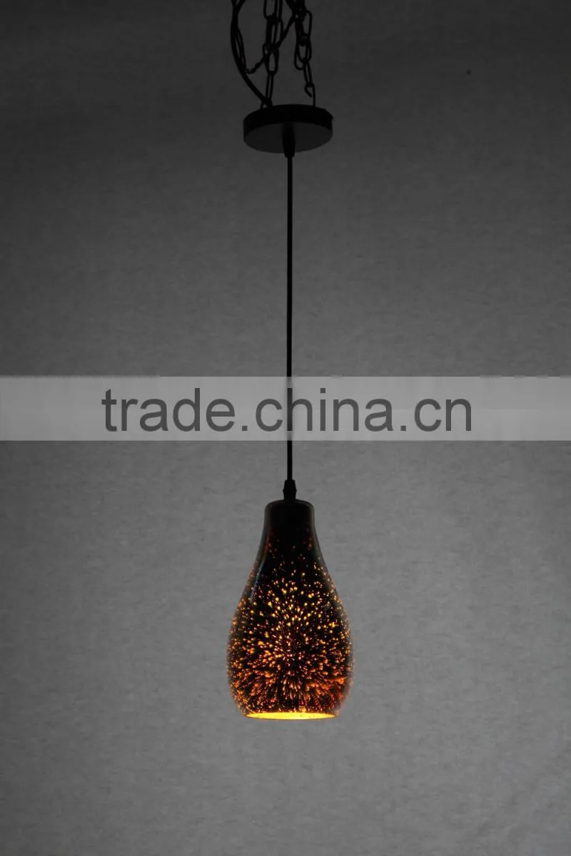 Pendant Chandelier Glass 3d Lighting Modern Pendant Light RT3022