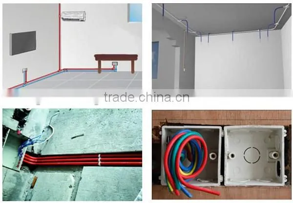 Copper conductor pvc coated wire