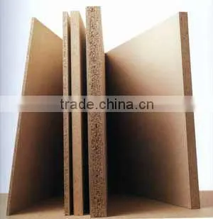 Plain chipboard for furniture factory use