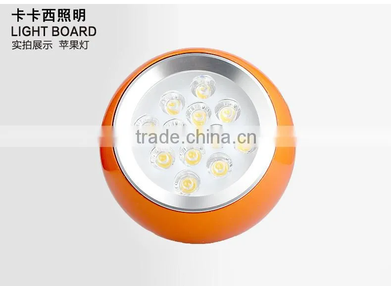 Apple LED Chandelier Pendant Lights 5W 7W Bar Lamp LED Restaurant Droplight