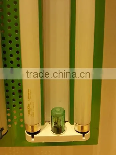 long life span low watt start up spray light fixture 20W America style double tubes ultra-quiet inductance fixture