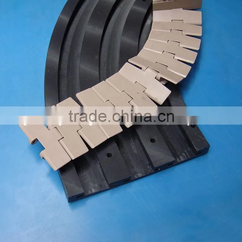 High wear-resisting Plastic PE-HD1000 bend guide HDPE1000 guide rail