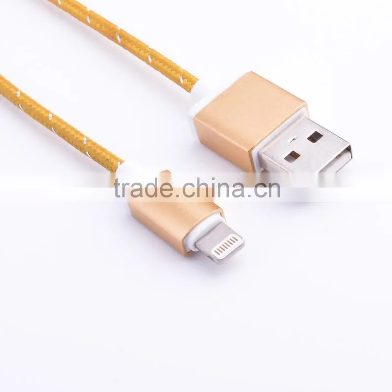 Original MFI cable supplier for Braided MFi Certified Reliable Charging and Syncing mfi usb data cable for all apple Devices