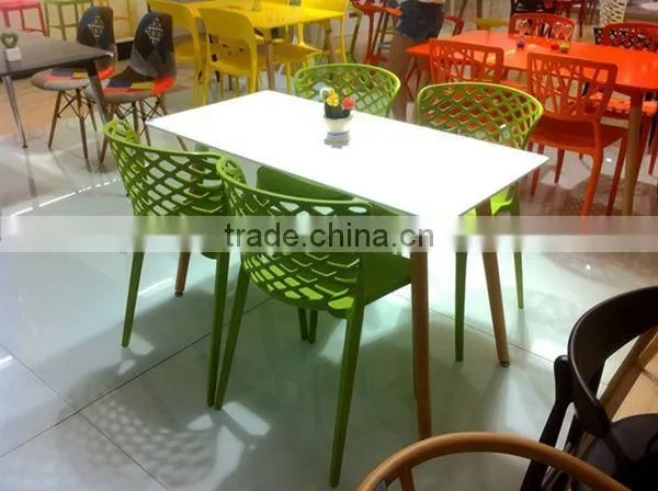 Fish scales shape hollow plastic bar chair,cafe chair,coffee shop chair,HYX-802A