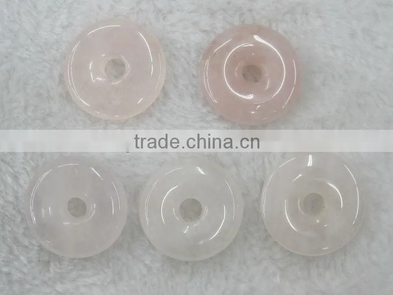 Wholesale Flake Crystal donut gemstone