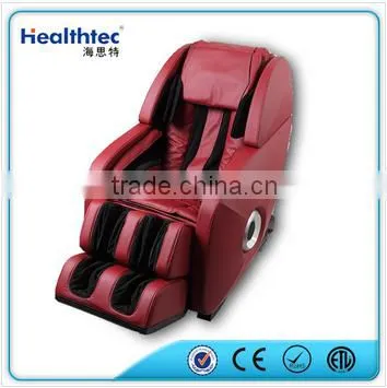 Leisure red Leather nail Salon Spa smart massage chair