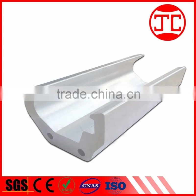 Top quality 6063 and 6061 industrial aluminum profile for glass doors