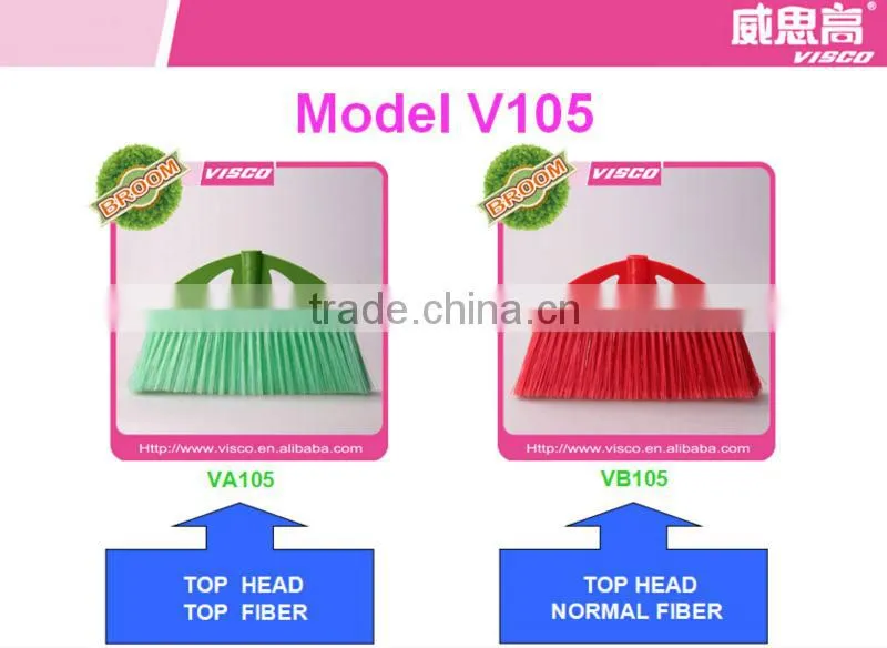 Heavy Duty Broom Plastic Outdoor,VA105