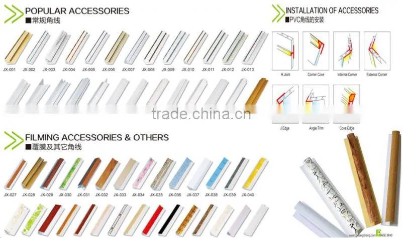 WPC panel board for office wall decoration