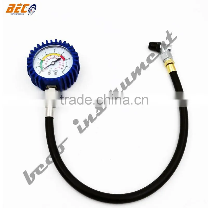 2.5" tire gauge for truck tire pressure gauge 16 bar