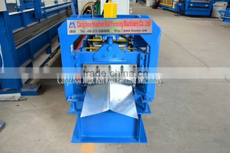 Galvanized aluminum roofing Ridge Cap Making Machine