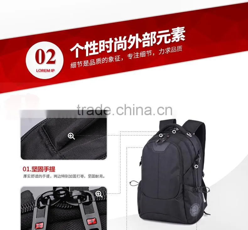 2016 high quality neoprene backpack, Unisex outdoor travel computer durable school backpack bag