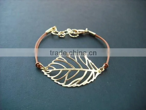 14K Gold Plated Agate Natural Druzy Stone Charm Bangle Bracelet Wholesale