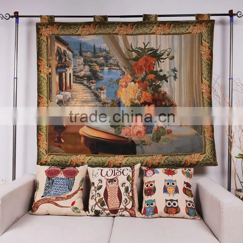 PLUS 100% Handmade wool french aubusson tapestry wall hangings