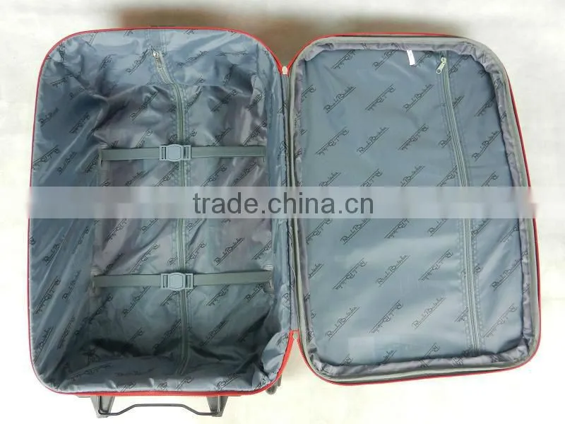 1pc promotional 21'' cabin luggage 600D1200D1680D polyester trolley luggage