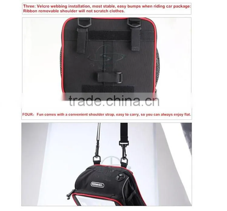 Factory Price Polyester Bicycle Front Bags