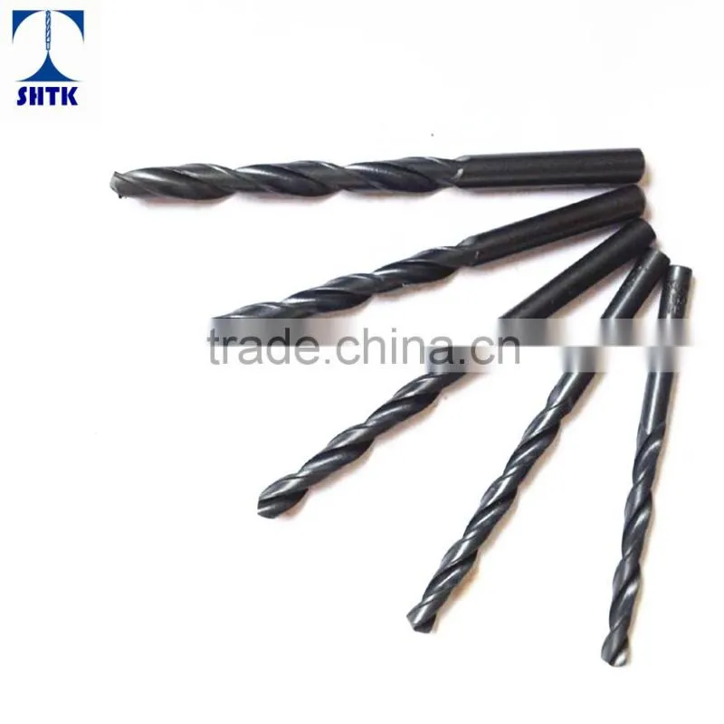 Factory sales directly, HSS M2/6542 Roll Forged twist drill bit, Black Finished