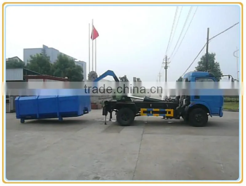 Garbage disposal container truck Arm Roll Refuse Truck wirh Garbage Container