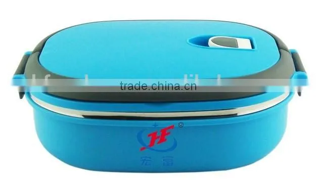 quality products various color stainless steel square locked lunch boxes for kids