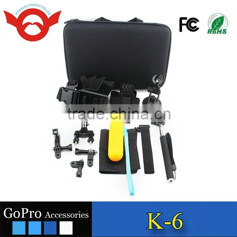2016 go pro accessories sports car cycling kit accessories for go pro camera to outdoor paitball Motocross cycling activities