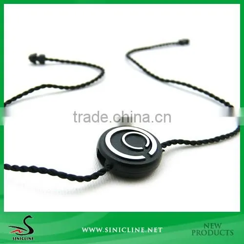Sinicline Black Plastic Injection Seal tag For Men's Brand Suit