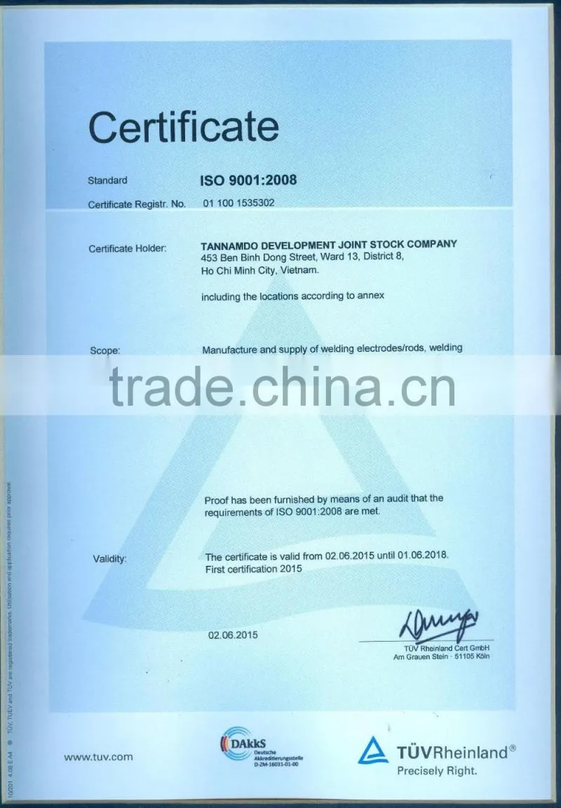 GOOD QUALITY WELDING ELECTRODE E7018 - MANUFACTURER
