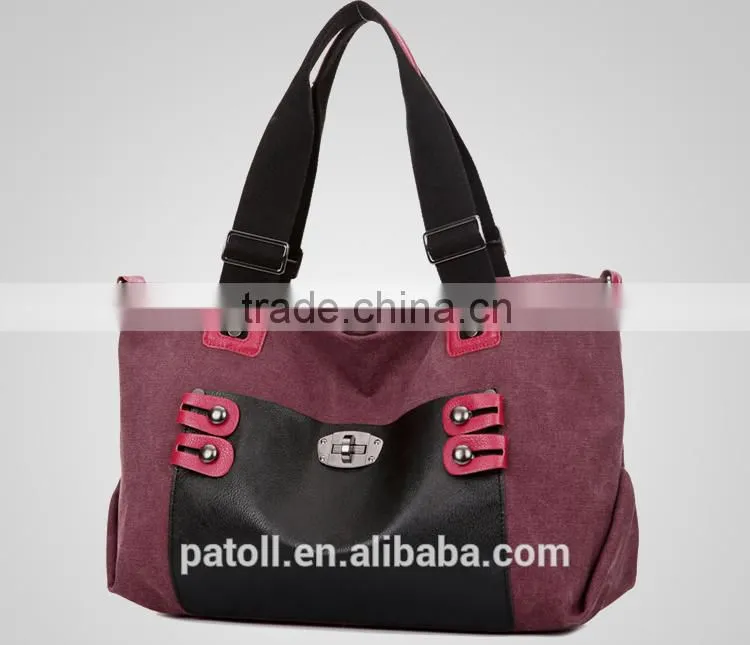 Printed cotton bag/promotional bag/custom printed custom canvas tote bag