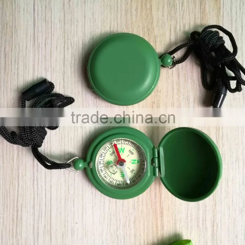35mm compass with cover plastic compass with cords