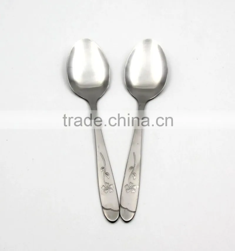 China promotional stainless steel spoon sets