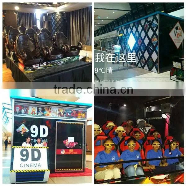 Potenial motion mini 4d cinema equipment for sale