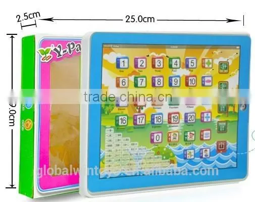 children 3d pad chinese and english teaching toys funny number cognition learning for kids gw-tys2921g-i