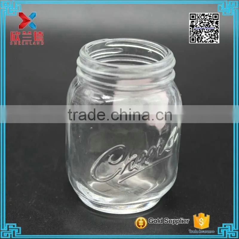Hot Sale 50ml glass pudding milk jar wholesale